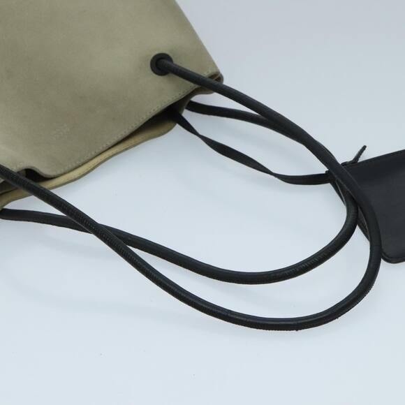 GUCCI Shoulder Bag Suede Beige - Picture 7 of 12